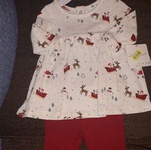 NWT Newborn Christmas outfit